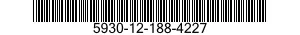 5930-12-188-4227 SWITCH,PUSH 5930121884227 121884227