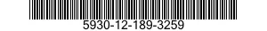 5930-12-189-3259 SWITCH ASSEMBLY 5930121893259 121893259