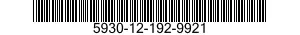 5930-12-192-9921 SWITCH,THERMOSTATIC 5930121929921 121929921