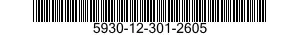 5930-12-301-2605 SWITCH,THERMOSTATIC 5930123012605 123012605