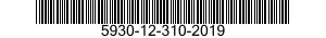 5930-12-310-2019 SWITCH ASSEMBLY 5930123102019 123102019