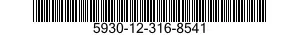 5930-12-316-8541 PUSH BUTTON 5930123168541 123168541