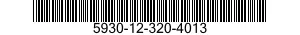 5930-12-320-4013 SWITCH,CODE INDICATING WHEEL 5930123204013 123204013