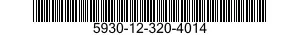 5930-12-320-4014 SWITCH,CODE INDICATING WHEEL 5930123204014 123204014