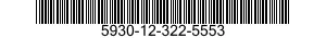 5930-12-322-5553 PUSH BUTTON 5930123225553 123225553