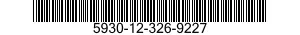 5930-12-326-9227 SWITCH,CODE INDICATING WHEEL 5930123269227 123269227