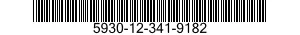 5930-12-341-9182 PUSH BUTTON 5930123419182 123419182