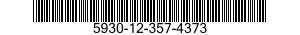 5930-12-357-4373 SWITCH,TOGGLE 5930123574373 123574373