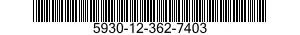 5930-12-362-7403 SWITCH,ROTARY 5930123627403 123627403