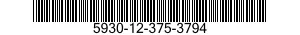 5930-12-375-3794 SWITCH BOX 5930123753794 123753794
