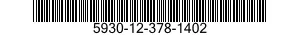 5930-12-378-1402 SWITCH,PUSH 5930123781402 123781402