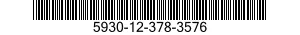 5930-12-378-3576 SWITCH BOX 5930123783576 123783576