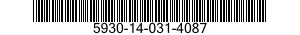 5930-14-031-4087 SWITCH,TOGGLE 5930140314087 140314087