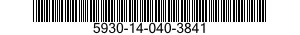 5930-14-040-3841 SWITCH,SENSITIVE 5930140403841 140403841
