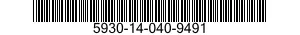5930-14-040-9491  5930140409491 140409491