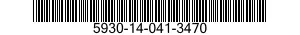 5930-14-041-3470  5930140413470 140413470
