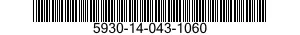 5930-14-043-1060 SWITCH,PUSH 5930140431060 140431060