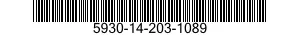 5930-14-203-1089 DETENT,SWITCH 5930142031089 142031089