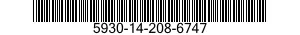 5930-14-208-6747  5930142086747 142086747