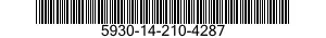 5930-14-210-4287  5930142104287 142104287