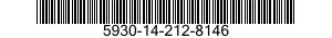 5930-14-212-8146 SWITCH,TOGGLE 5930142128146 142128146