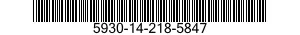 5930-14-218-5847  5930142185847 142185847