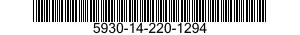 5930-14-220-1294 SWITCH,SENSITIVE 5930142201294 142201294