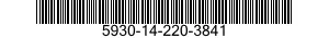 5930-14-220-3841 SWITCH,TOGGLE 5930142203841 142203841