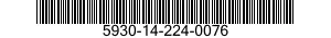 5930-14-224-0076  5930142240076 142240076
