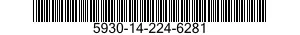 5930-14-224-6281 SWITCH,LEVER 5930142246281 142246281