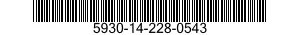 5930-14-228-0543  5930142280543 142280543