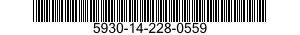 5930-14-228-0559  5930142280559 142280559