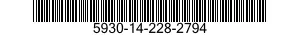 5930-14-228-2794  5930142282794 142282794