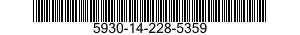 5930-14-228-5359  5930142285359 142285359