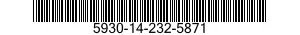 5930-14-232-5871  5930142325871 142325871