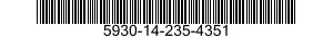5930-14-235-4351  5930142354351 142354351