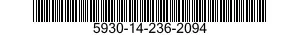 5930-14-236-2094  5930142362094 142362094