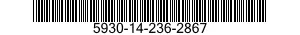 5930-14-236-2867  5930142362867 142362867