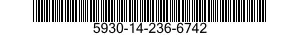 5930-14-236-6742 SWITCH,TOGGLE 5930142366742 142366742