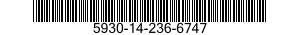 5930-14-236-6747  5930142366747 142366747