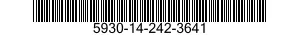 5930-14-242-3641  5930142423641 142423641