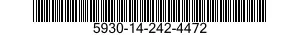 5930-14-242-4472 SWITCH,PUSH 5930142424472 142424472