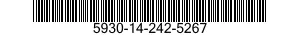 5930-14-242-5267  5930142425267 142425267