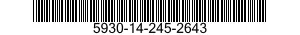 5930-14-245-2643  5930142452643 142452643