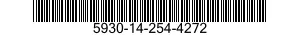 5930-14-254-4272  5930142544272 142544272