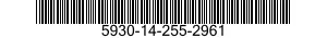 5930-14-255-2961  5930142552961 142552961