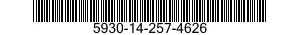 5930-14-257-4626  5930142574626 142574626