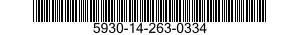 5930-14-263-0334  5930142630334 142630334