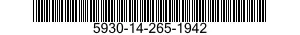 5930-14-265-1942 SWITCH,PUSH 5930142651942 142651942