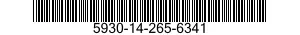 5930-14-265-6341  5930142656341 142656341